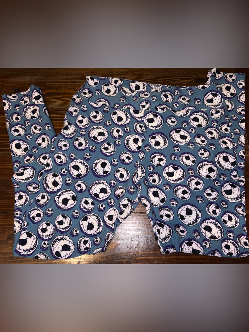 Women’s Blue Jack Skellington Lularoe